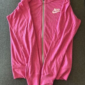 Nike zip up sweater
